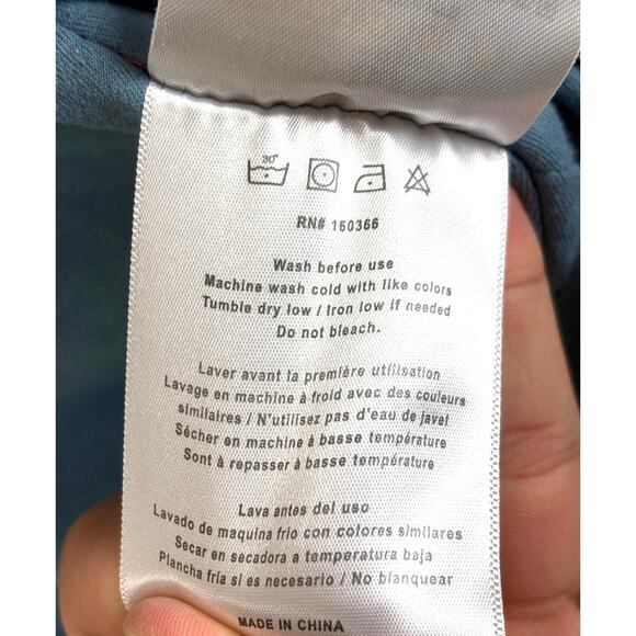 Dreamland Baby XL 24-36 Month Blue Organic Cotton Weighted Toddler Sleep Sack - Picture 8 of 8